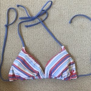 Triangle swim top